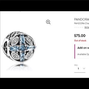 Pandora  Sterling Silver Charm